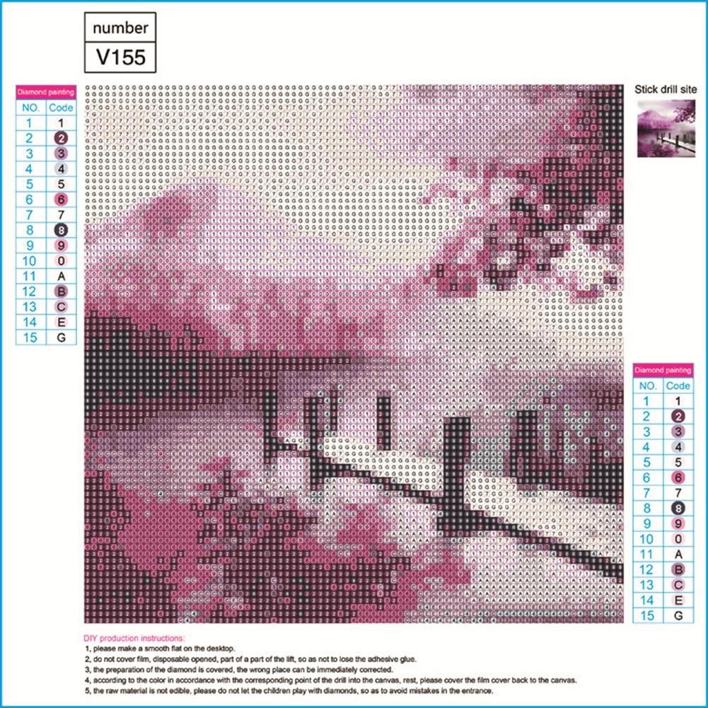 Diamond Painting - Full Round - Purple World