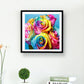 Diamond Painting - Full Round - Colorful Rose 1