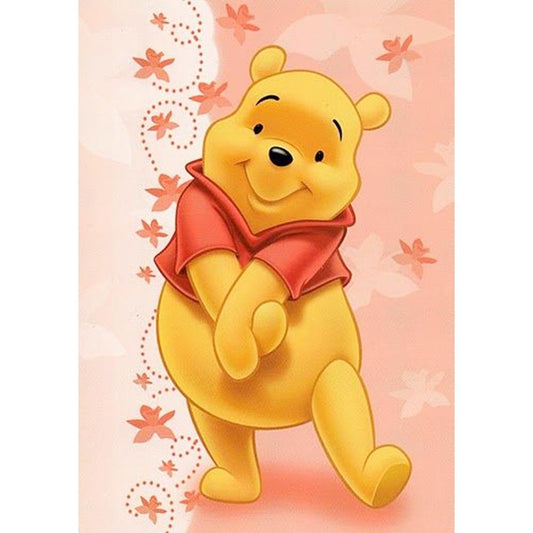 5D Diy Diamond Painting Kit Winnie the Pooh Full Drill Beads Art Craft