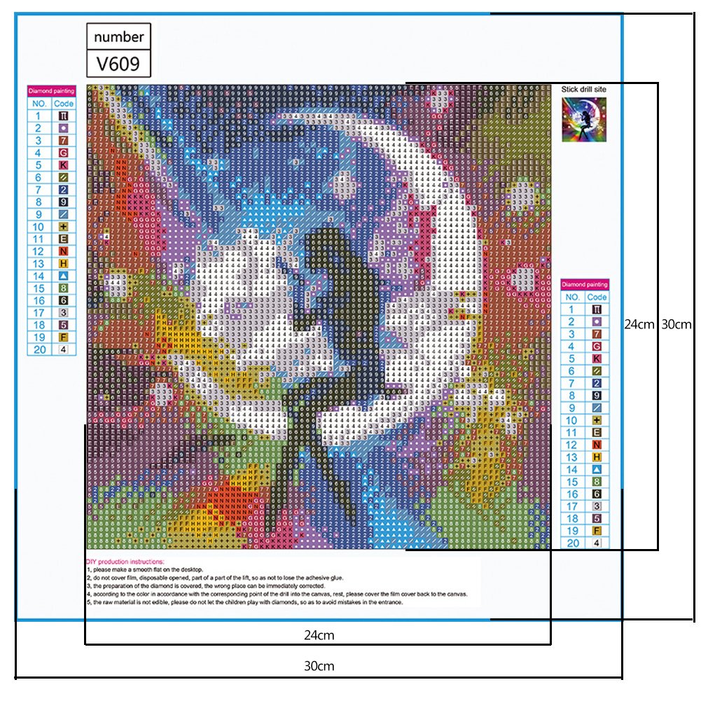 Diamond Painting - Full Round - Fairy Girl A