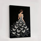 DIY Pearl Painting With Frame - Handmade Self-Adhesive Pearls - Girl (30*40cm) C