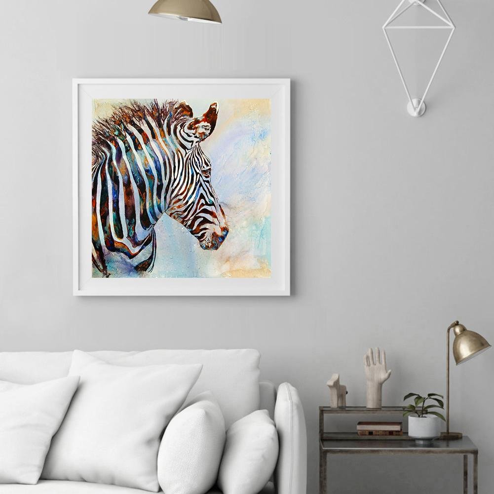 Diamond Painting - Full Round - Zebra C