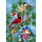 11ct Stamped Cross Stitch Christmas Bird (30*40cm)