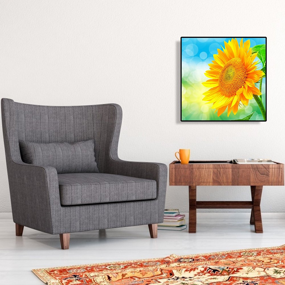 Diamond Painting - Full Round - Sunflower E
