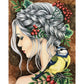 11ct Stamped Cross Stitch Young Girl ( 40*50cm)