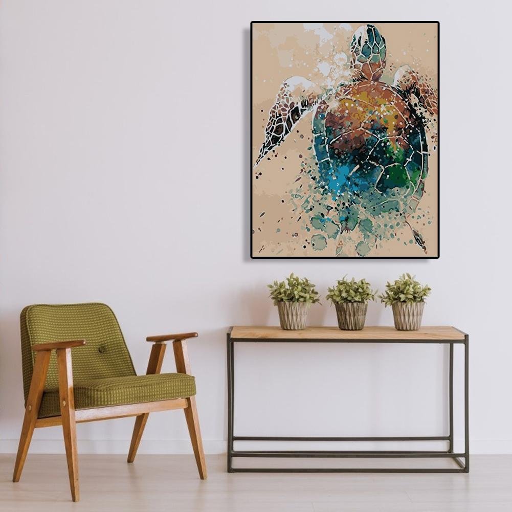 Paint By Number - Oil Painting - Tortoise (40*50cm)