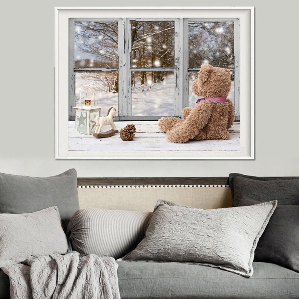 Diamond Painting - Full Round - Bear C