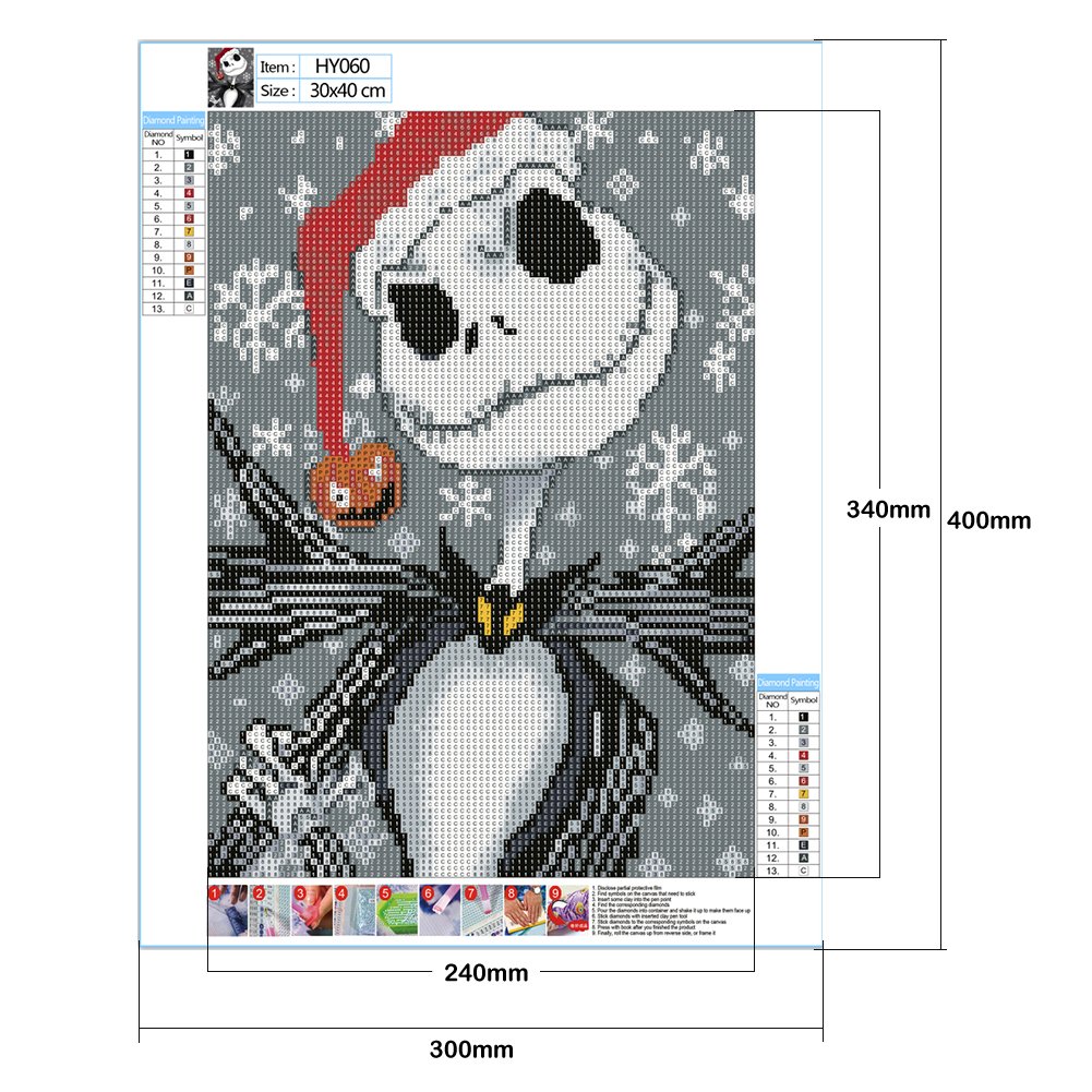 5D DIY Diamond Painting Kit - Full Round - Jack A