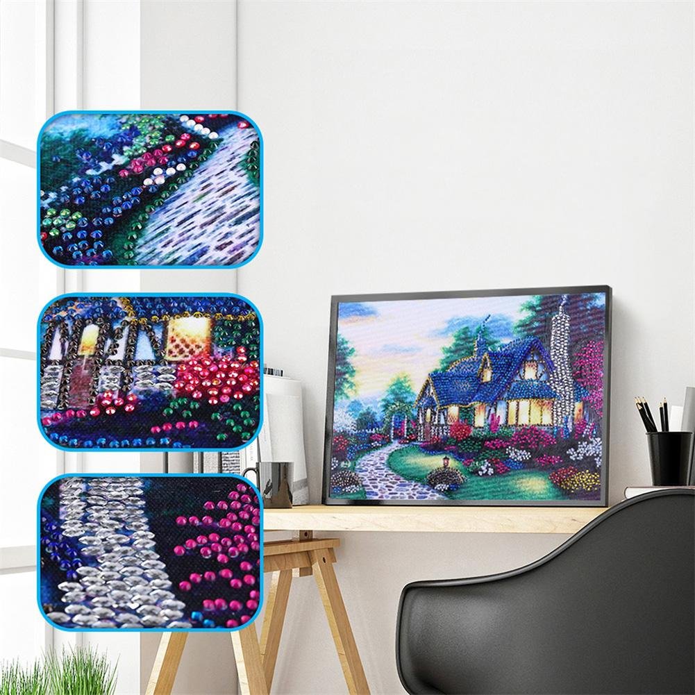 Diamond Painting - Crystal Rhineston - Country House