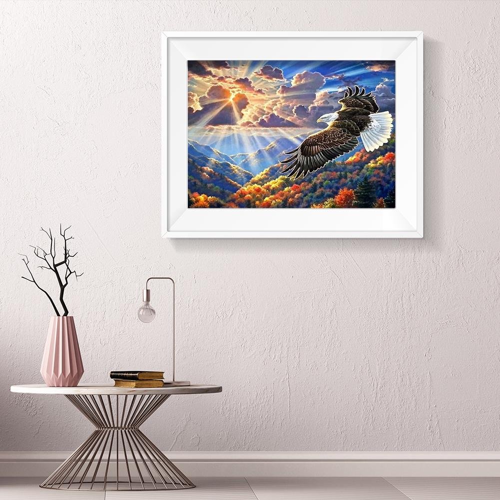 Diamond Painting - Full Round - Flying Eagle B