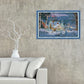 14ct Stamped Cross Stitch - Snow House (55*37cm)
