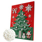 DIY Pearl Painting With Frame - Handmade Self-Adhesive Pearls - Christmas Tree (30*40cm)