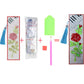 DIY Diamond Painting Bookmark with Tassel Red Rose