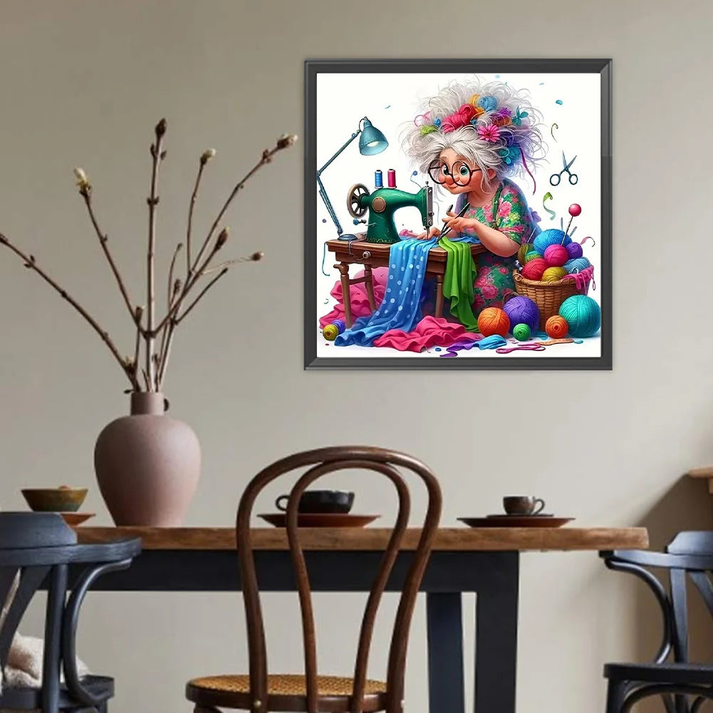 Diamond Painting - Full Round / Square - Granny Is Sewing