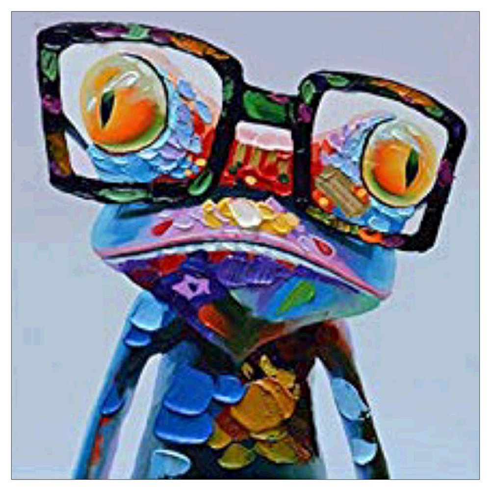 11ct Stamped Cross Stitch Frog(40*40cm)