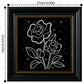 DIY Pearl Painting With Frame - Handmade Self-Adhesive Pearls - Flowers (27*27cm)