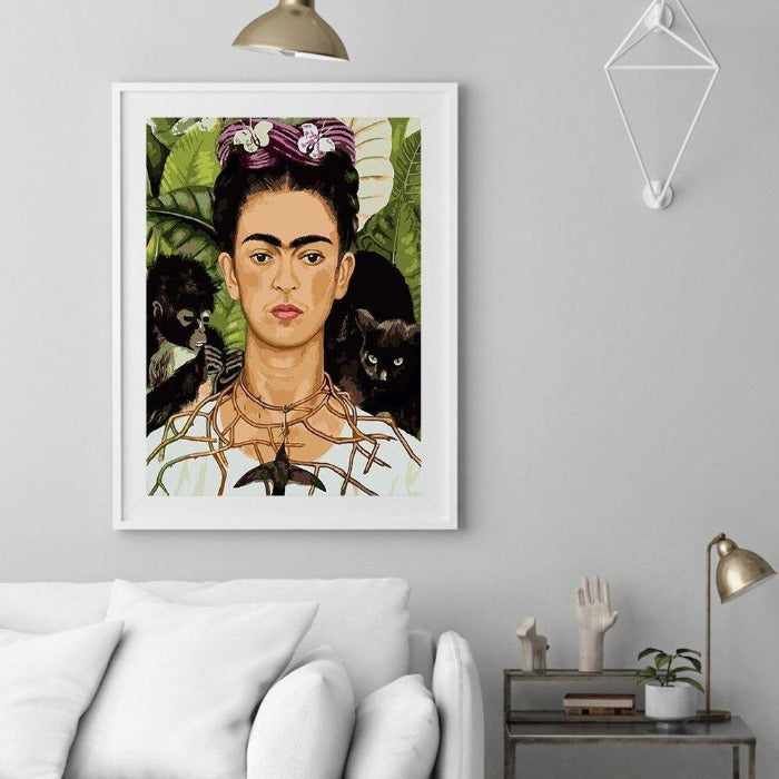 Oil Painting Picture By Numbers Canvas Drawing Wall Art for Living Room 40x50cm