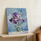 DIY Pearl Painting With Frame - Handmade Self-Adhesive Pearls - iris (30*40cm) A