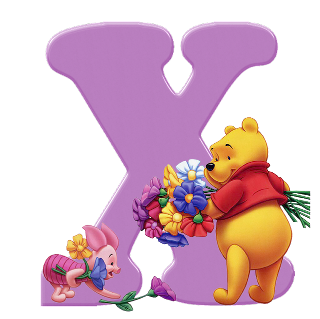 Diamond Paintings Art Letter X Winnie The Pooh