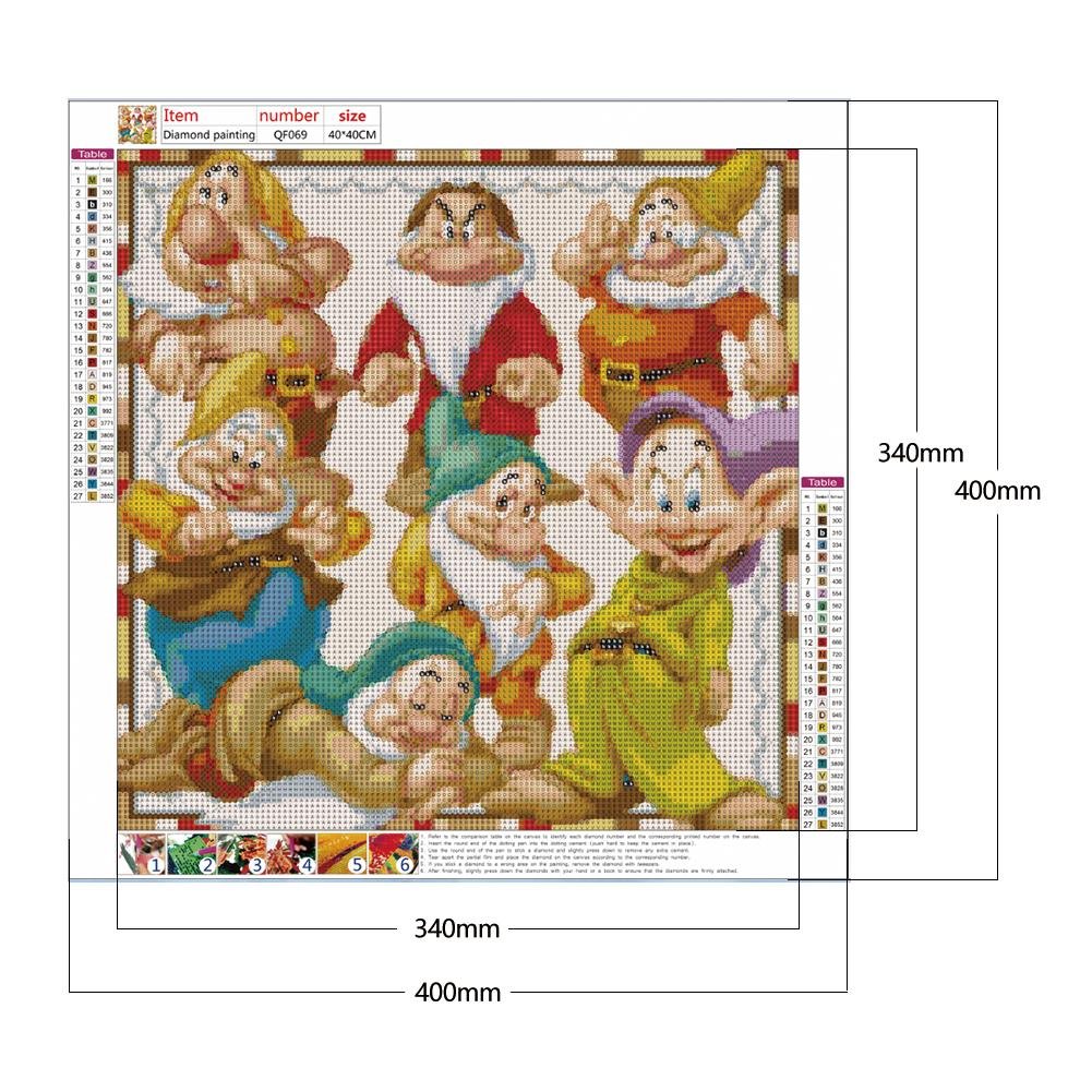 Diamond Painting - Full Round - Dwarf (40*40cm)