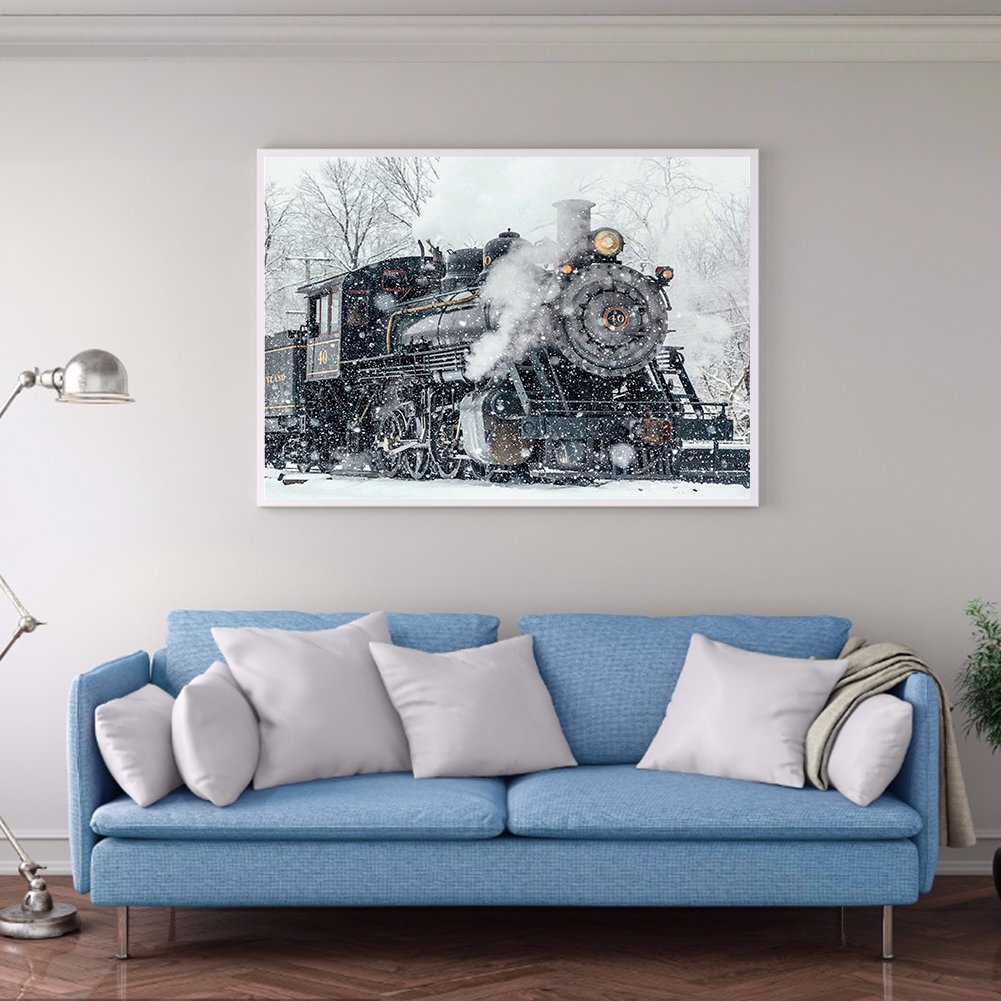 Diamond Painting - Full Round - Train