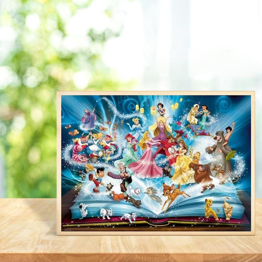 Princess Diamond Painting - Full Round - The Happiest Place On Earth