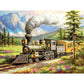 5D Diy Diamond Painting Kit Full Round Beads Train