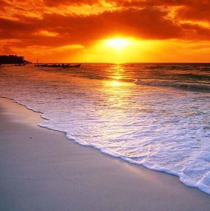 Diamond Painting - Full Round - Sunset Sea