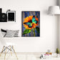 Diamond Painting - Full Round - Butterfly On Sunflower
