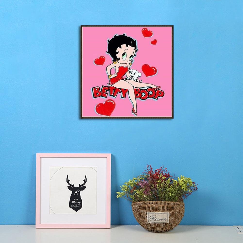 5D DIY Diamond Painting Kit - Full Round - Sweet Betty Boop