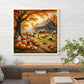 Diamond Painting - Full Round / Square - Autumn Farm Pumpkins