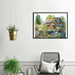 11ct Stamped Cross Stitch - Villa In The Forest (75*61cm)