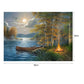 Diamond Painting - Full Round - Night Lake