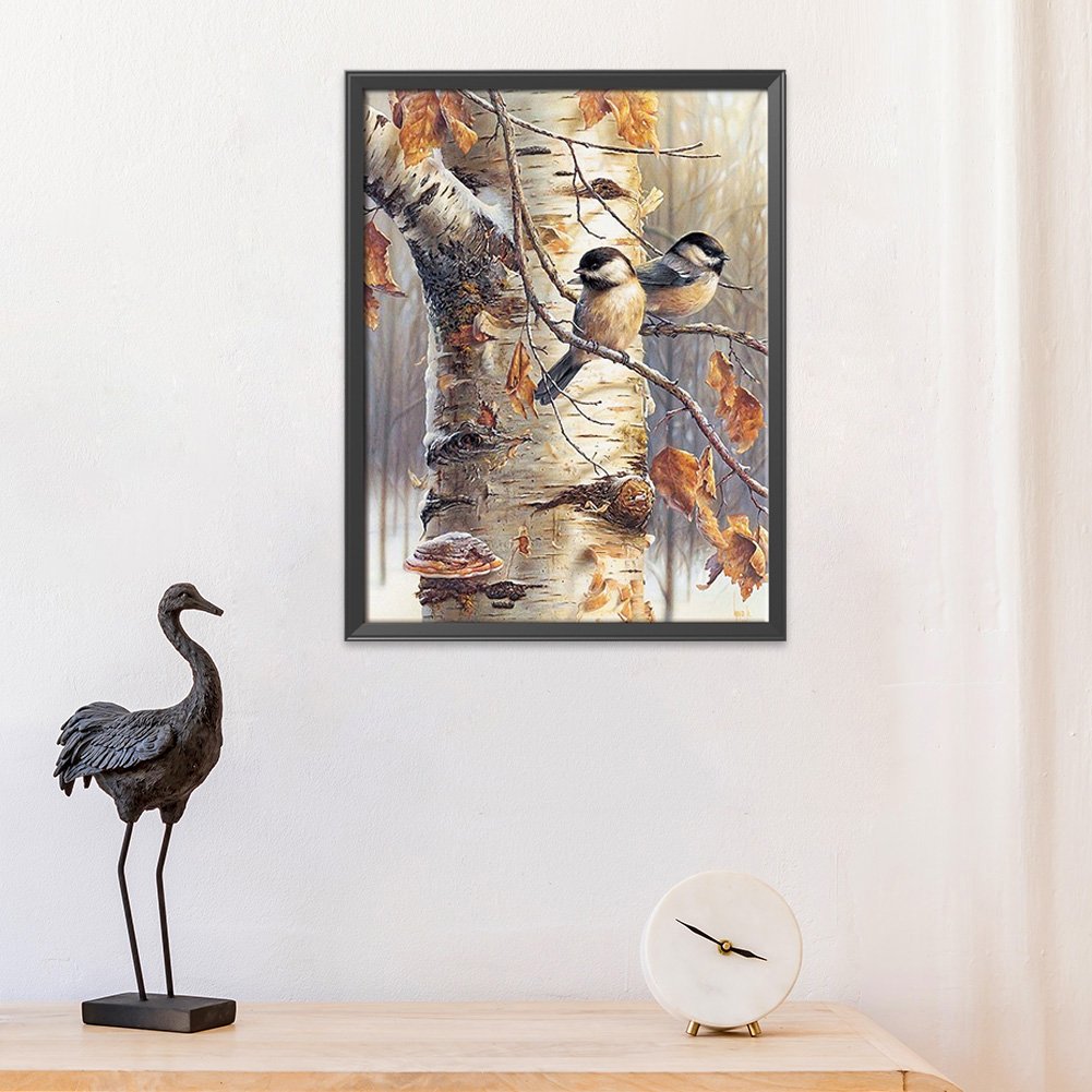 14ct Counted Cross Stitch - Bird On Tree (46*56cm)
