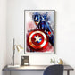 Diamond Painting - Full Round - Captain American