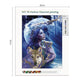Diamond Painting - Partial Round - Beauty Wolf A
