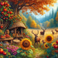Diamond Painting - Full Round / Square - Autumn Forest