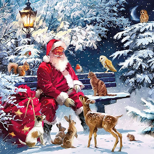 Diamond Painting - Full Round - Christmas A