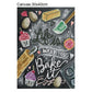 Diamond Painting - Partial Round - Ice Cream Blackboard