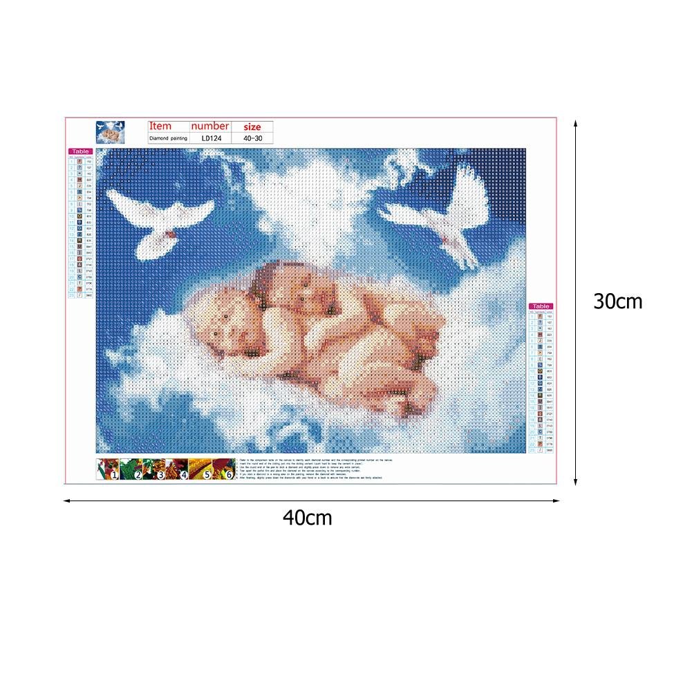 Diamond Painting - Full Round - Cute Baby C