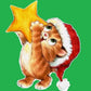Cartoon Cat 5D Full Round Beads Diamond Painting Kit