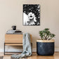 Paint By Number Black & White Oil Painting Butterfly Woman (40*50cm)