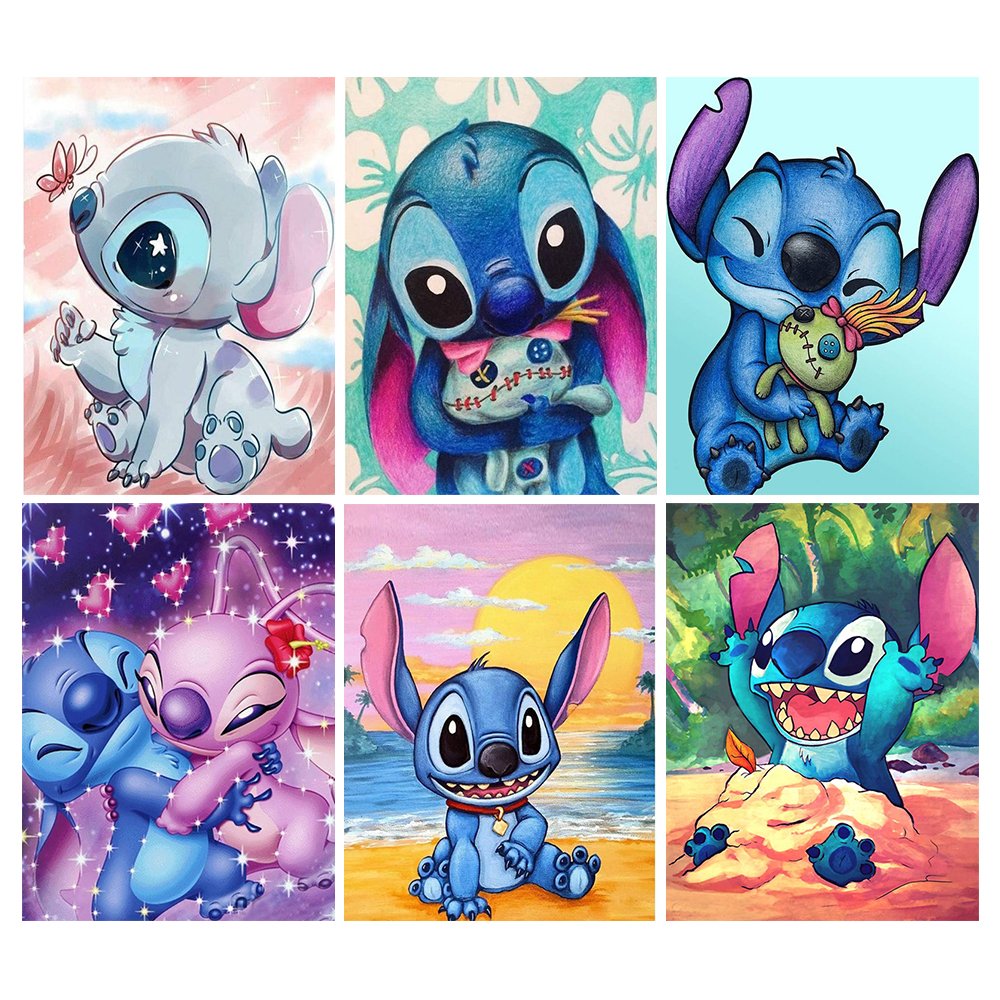 Diamond Paintings Art Full Drill Cartoon Stitch