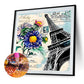 Diamond Painting - Full Round / Square - Eiffel Tower Stamp B