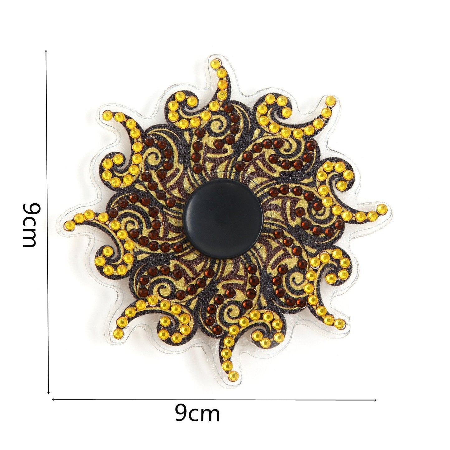 DIY Diamond Painting Fingertip Gyro Spinner - Mandala G