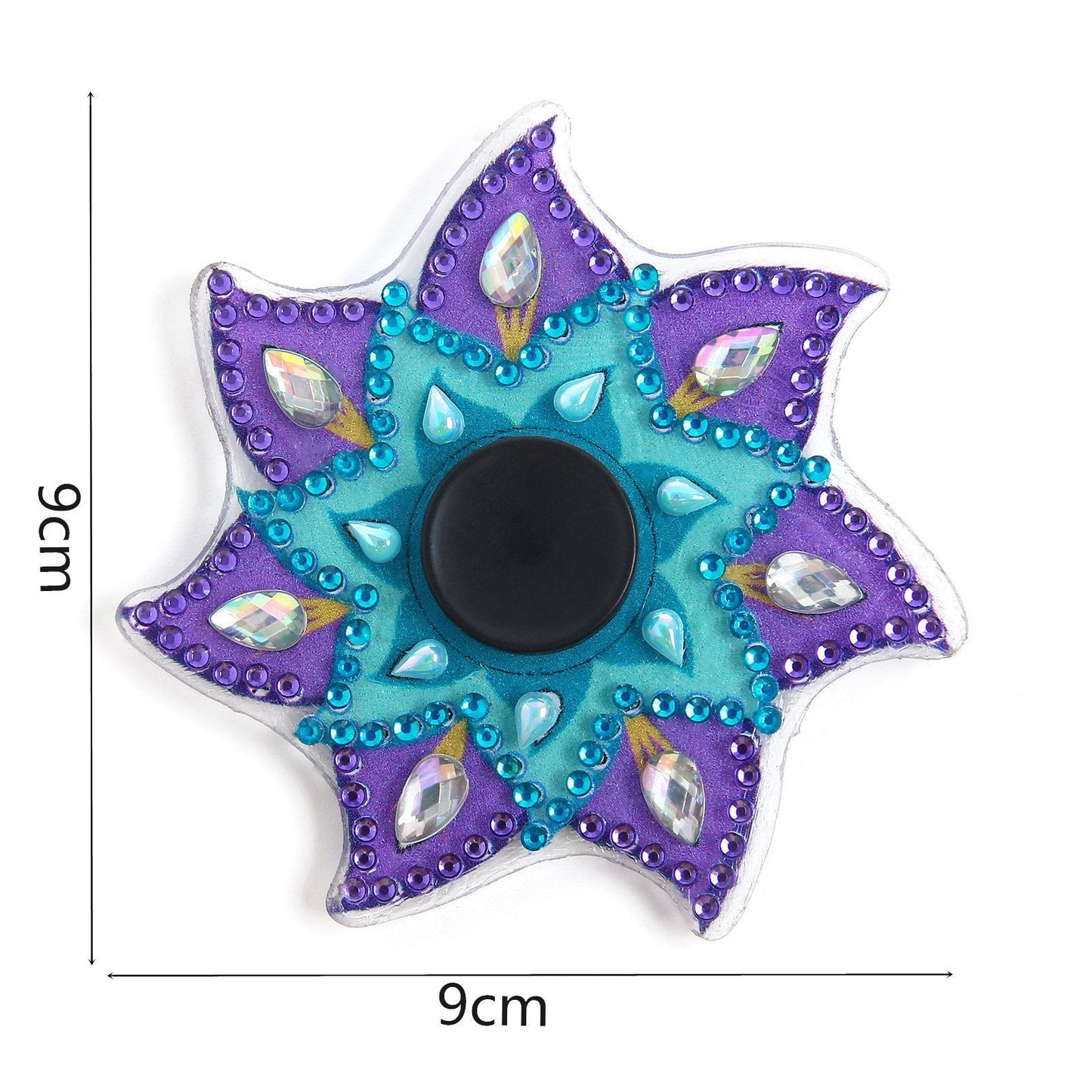 DIY Diamond Painting Fingertip Gyro Spinner - Mandala C