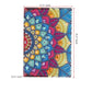 A5 5D Notebook DIY Part Special Shape Rhinestone Diary Book | Flower【diamondpaintingsart】