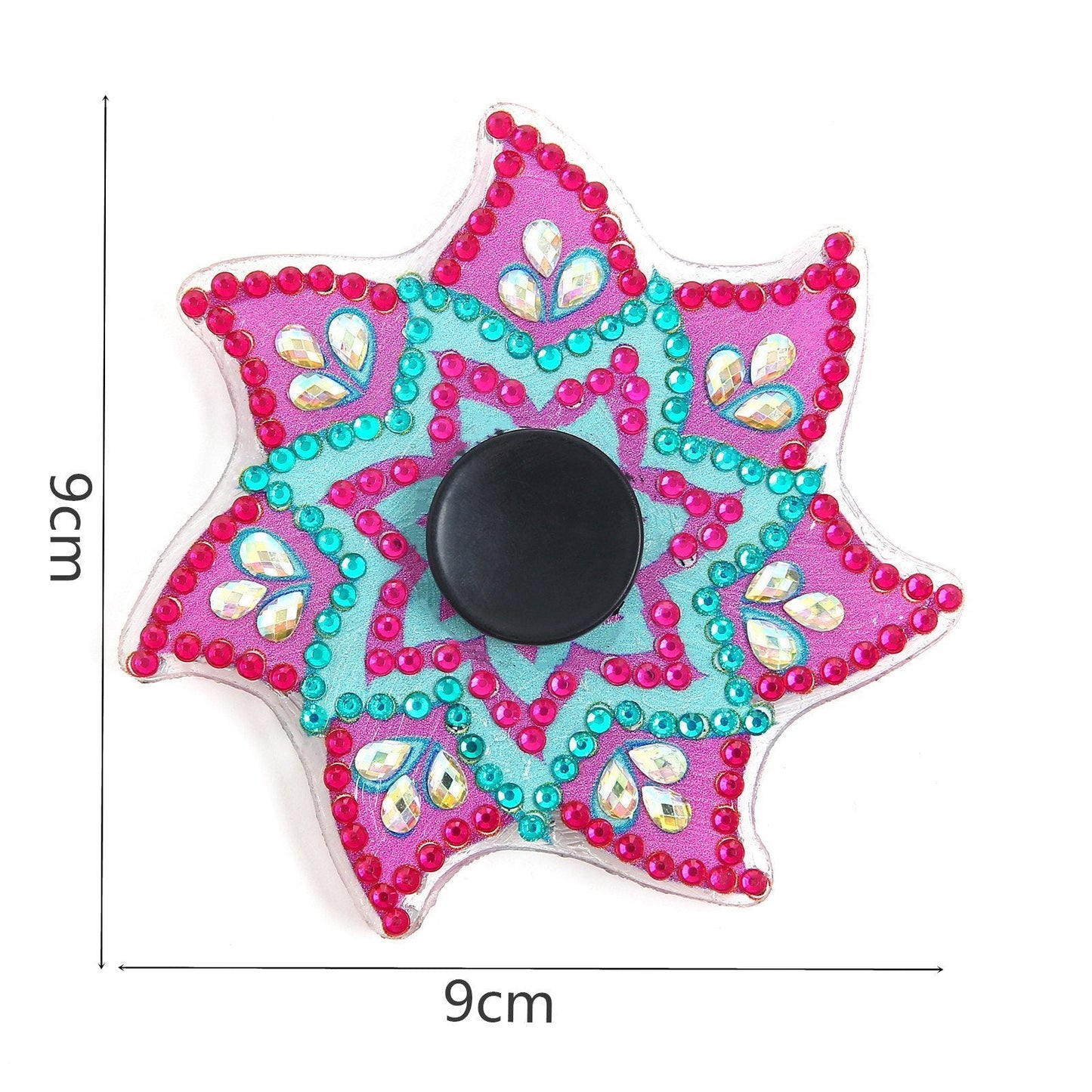 DIY Diamond Painting Fingertip Gyro Spinner - Mandala B