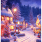 Winter Scenery | Full Round/Square Diamond Painting Kits 50x70cm 60x80cm A