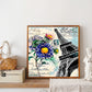 Diamond Painting - Full Round / Square - Eiffel Tower Stamp B